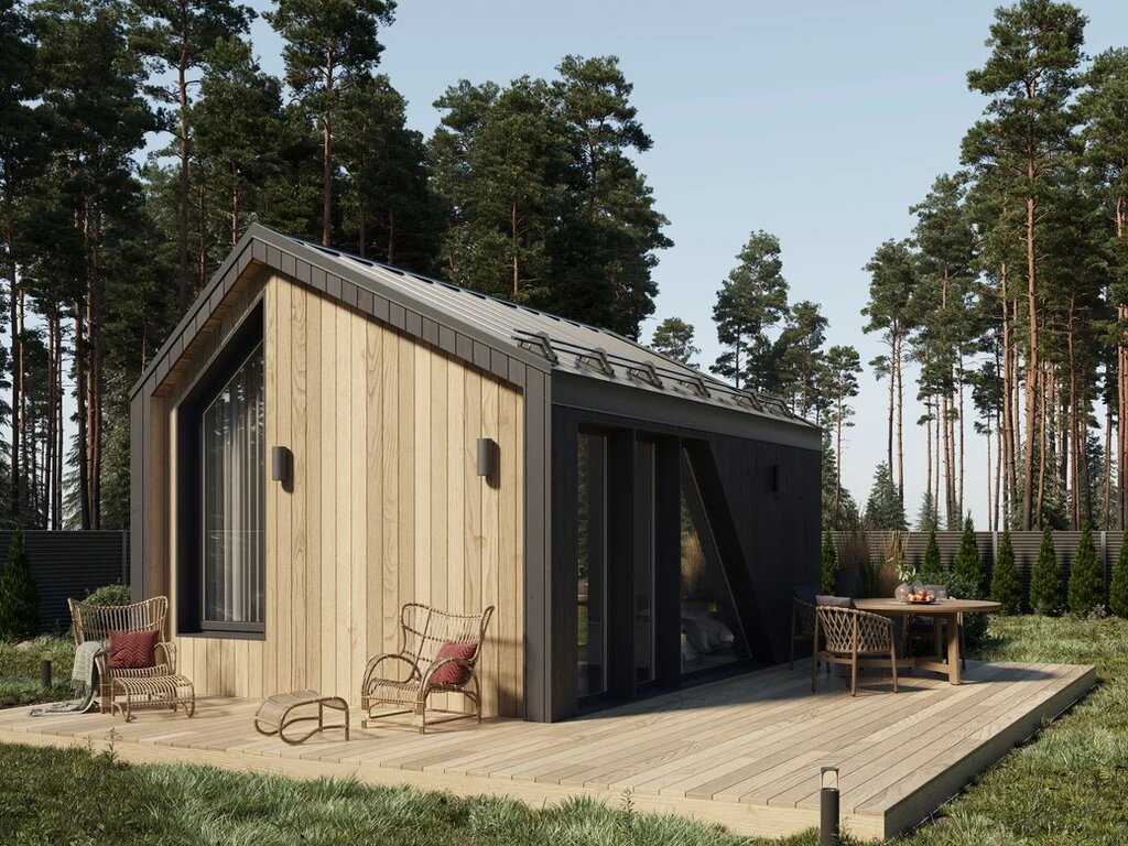 Barn Compact — architectural rendering