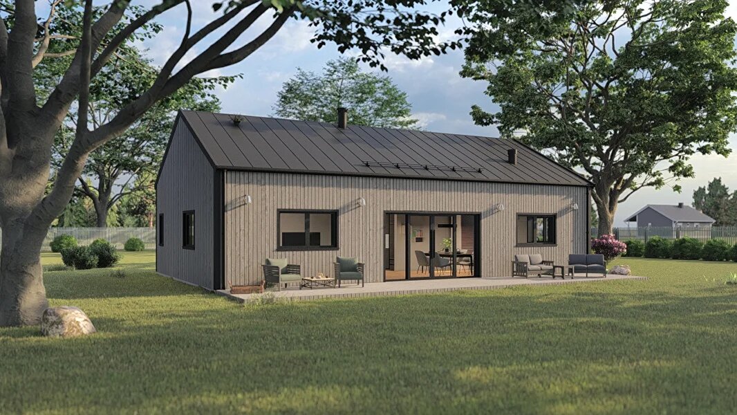 Barn Mid-Size — architectural rendering