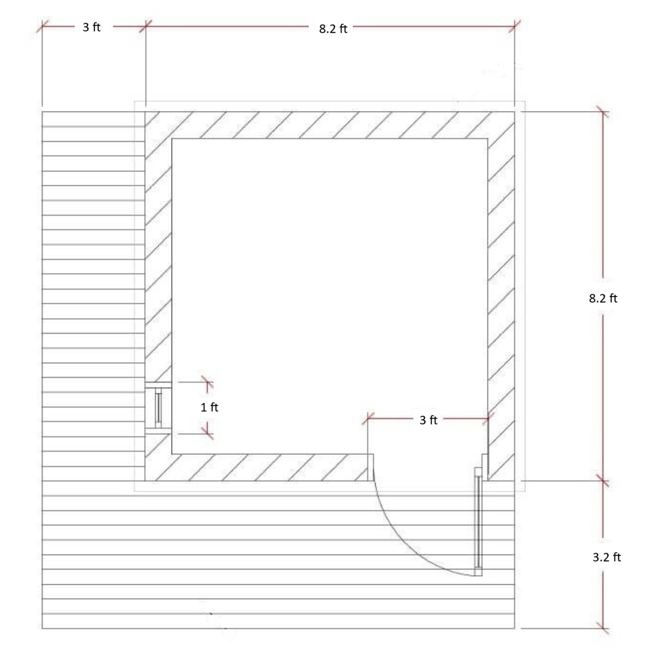 Garden Office Compact — floor plan