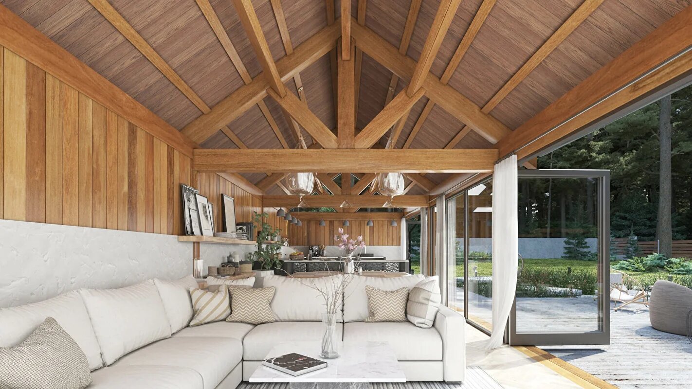 Garden Office Large — architectural rendering